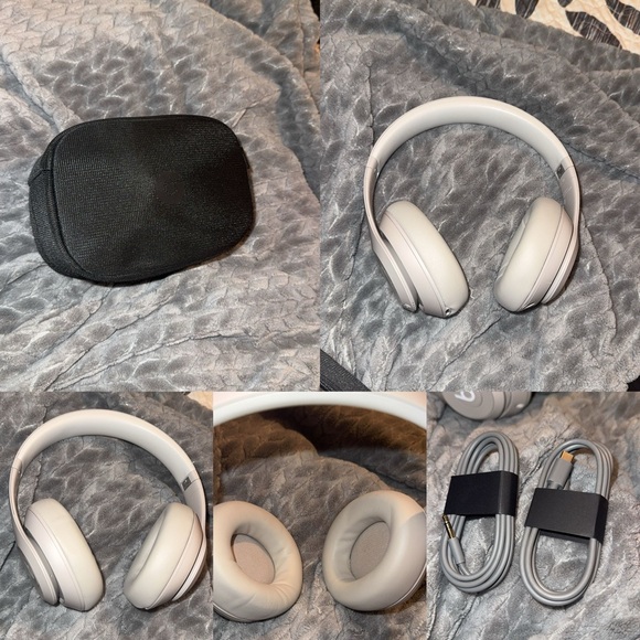 Beats Studio Pro Cream Colored Noise Cancelling Headphones - Picture 1 of 8